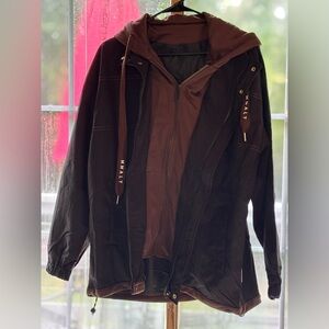Black and Brown Jacket